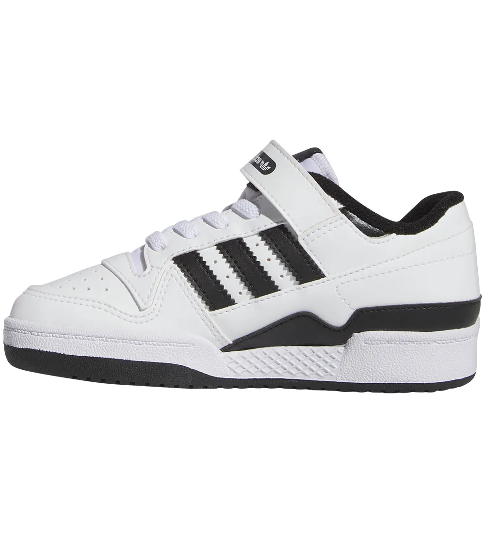 ADIDAS ORIGINALS SCHOENEN  FORUM LAAG C  WIT/ZWART