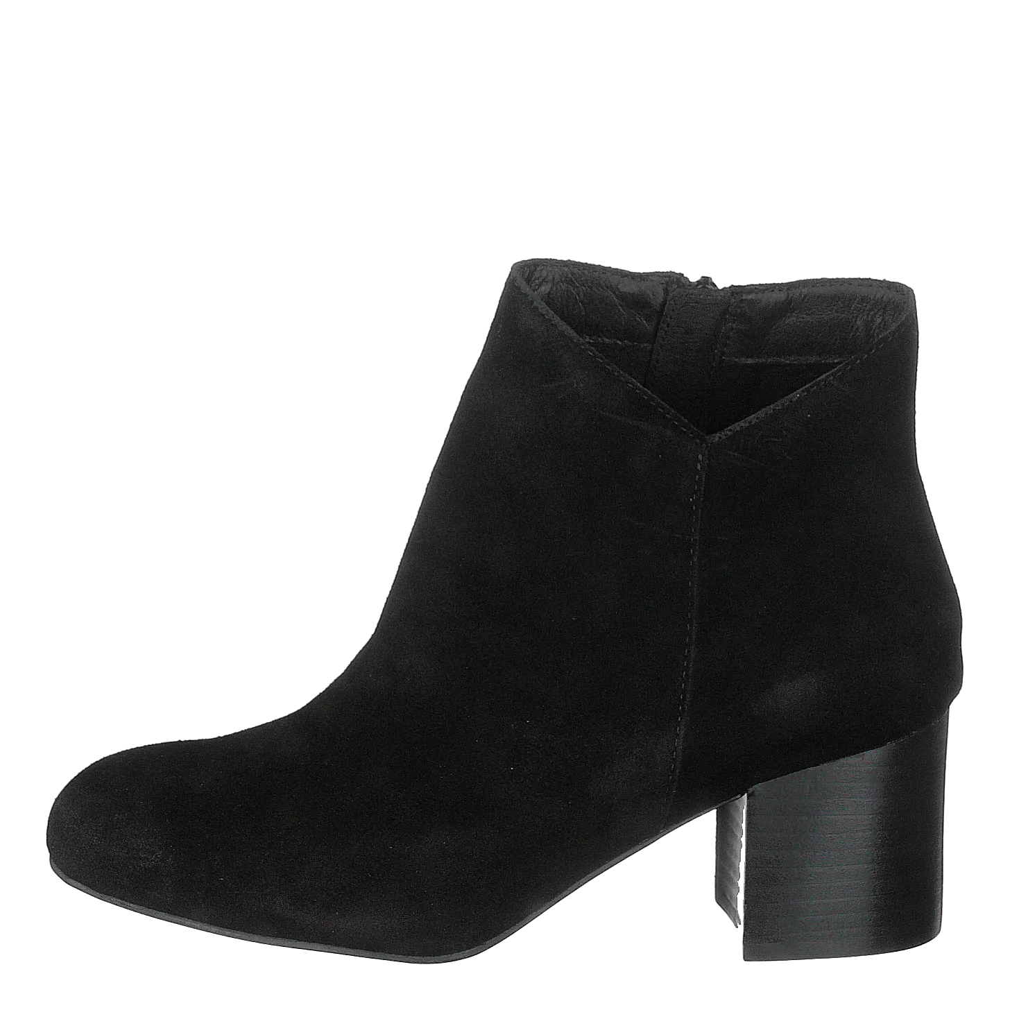 BIANCO SCHOENEN SUEDE VCUT BOOT JAS18 BLACK