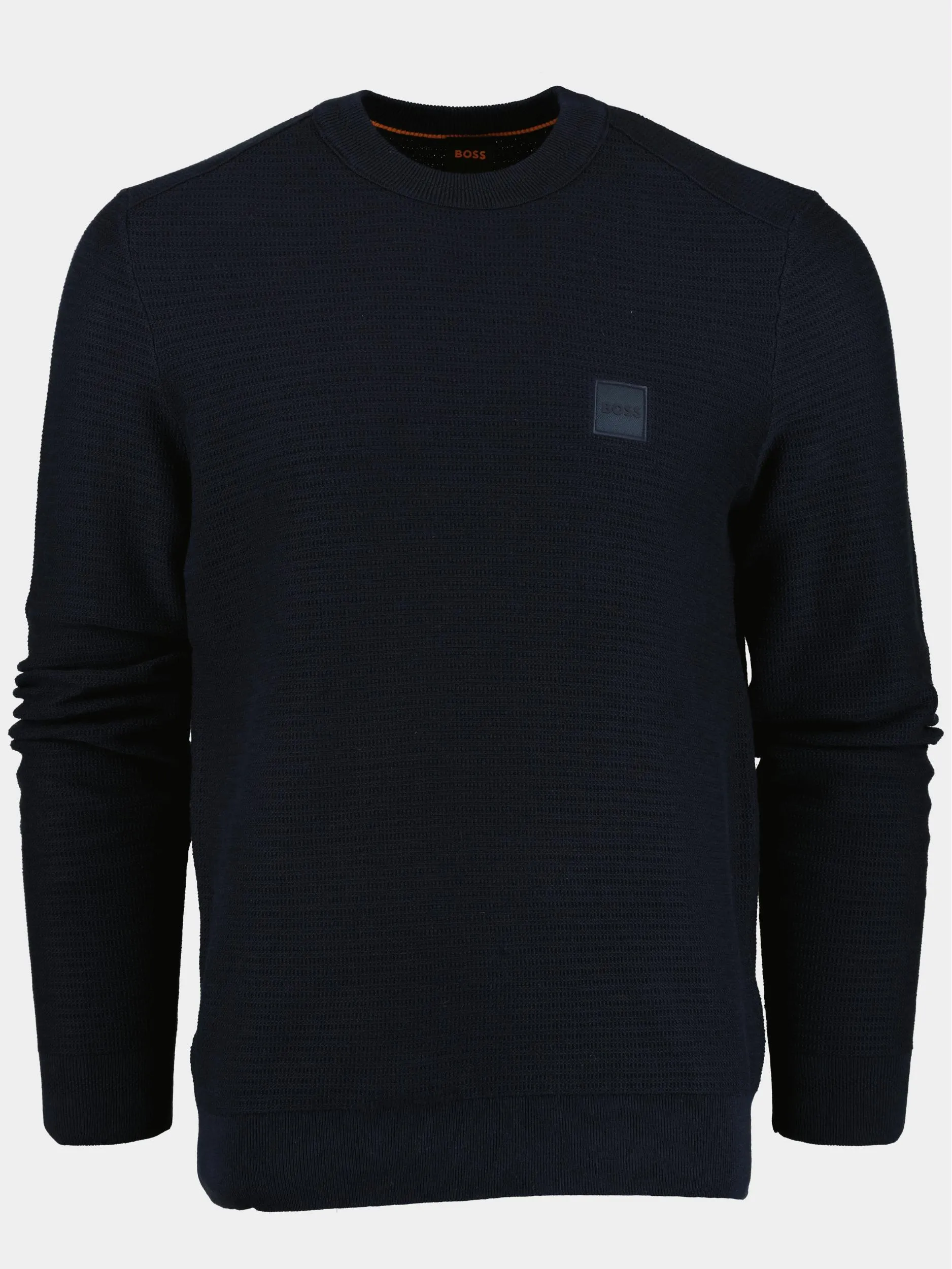 BOSS Orange Pullover blauw anion 10250976 01 50495784/404