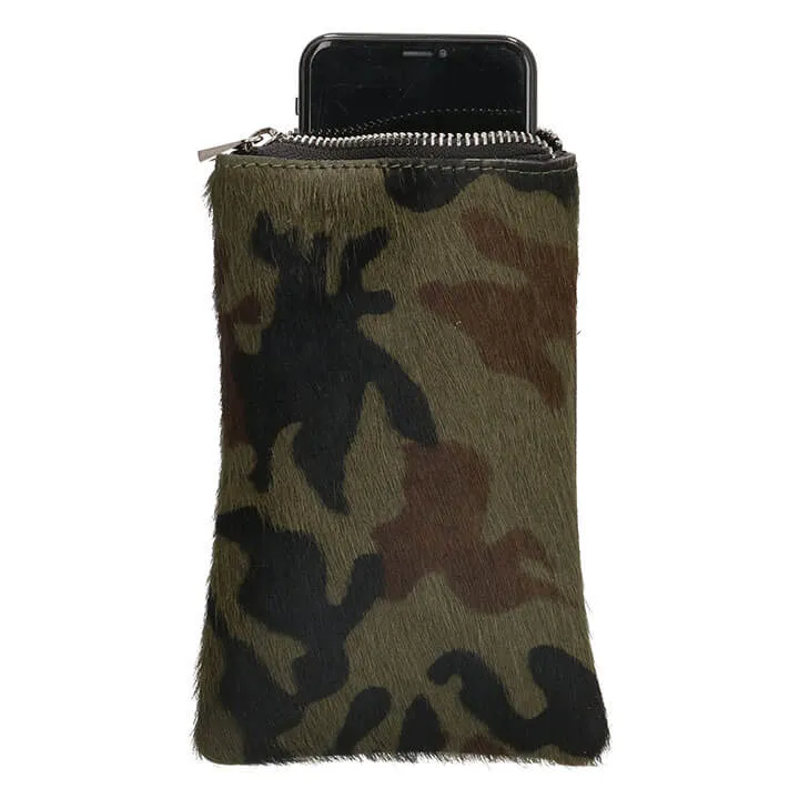 Charm London Phone Bag Elisa Telefoontasje Vachtje Camo