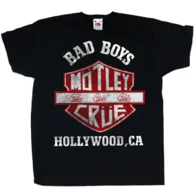 kinder t-shirt Mötley Crüe - Bad Boys-schild Jeugd - ROCK OFF
