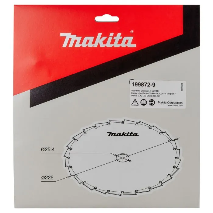 MAKITA 1998729 ZAAGBLAD 255X25,4X1,8MM