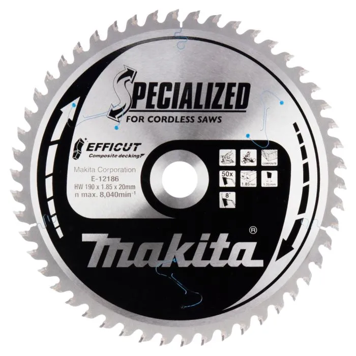 MAKITA E12186 AFKORTZAAGBLAD WPC