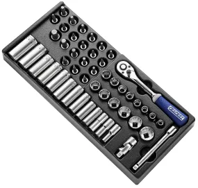 Module met doppen en hulpstukken 3/8 - metrische maten - 5