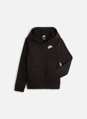      Nike Nike Sportswear Hoodie Full Zip Club - Zwart   