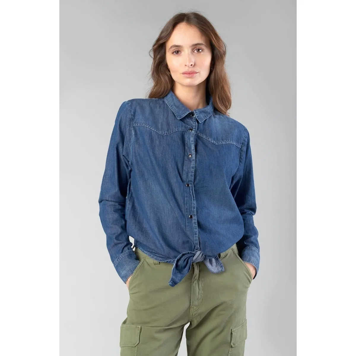 Overhemd van jeans FELIXA