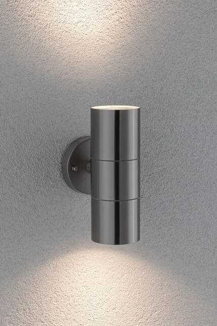 Paulmann Wandlamp Buiten 2 x 35 W Flame IP44 Staal