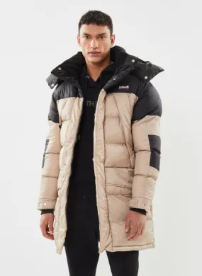      Schott Parka Doudoune à Capuche - Beige   