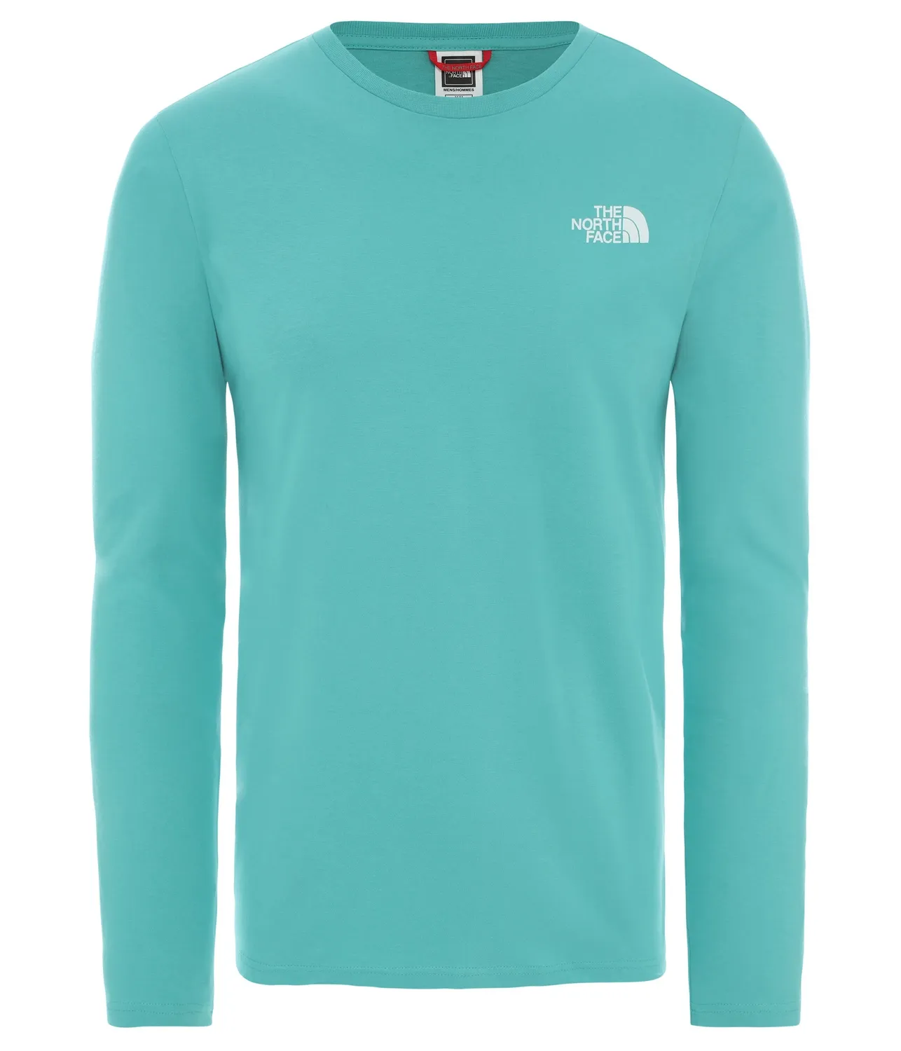 Shirt The North Face Men L/S Easy Tee Lagoon