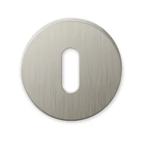 Sleutelrozet Nikkel rond 51x10mm