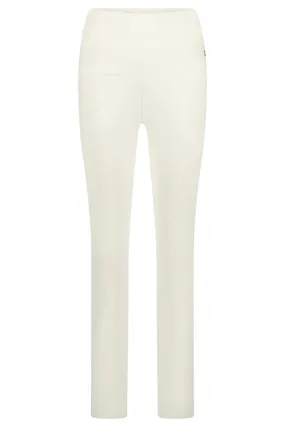 Slim Zip Chino Broek Dames