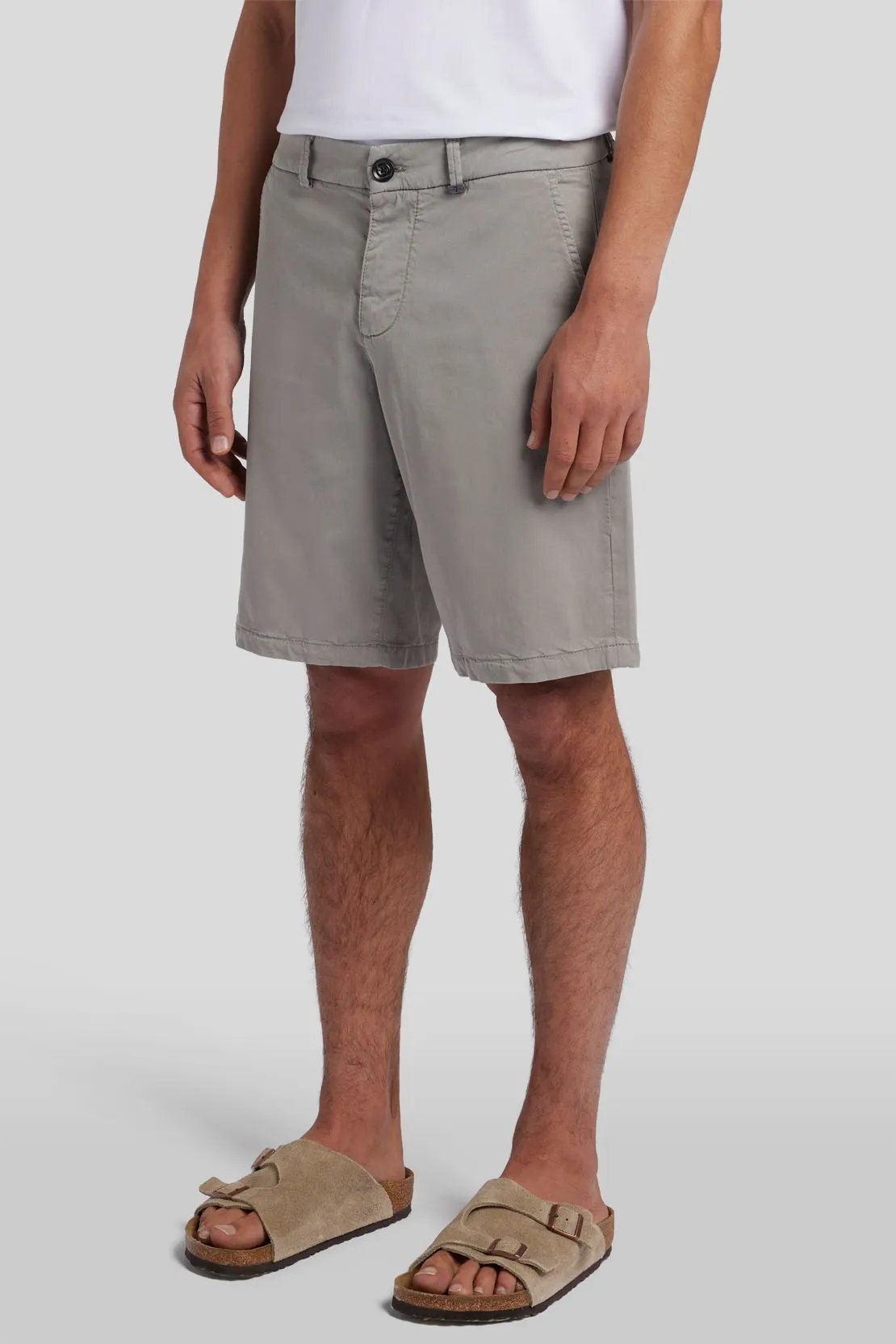   SLIMMY CHINO SHORTS WEIGHTLESS COLORS SEA STONE 