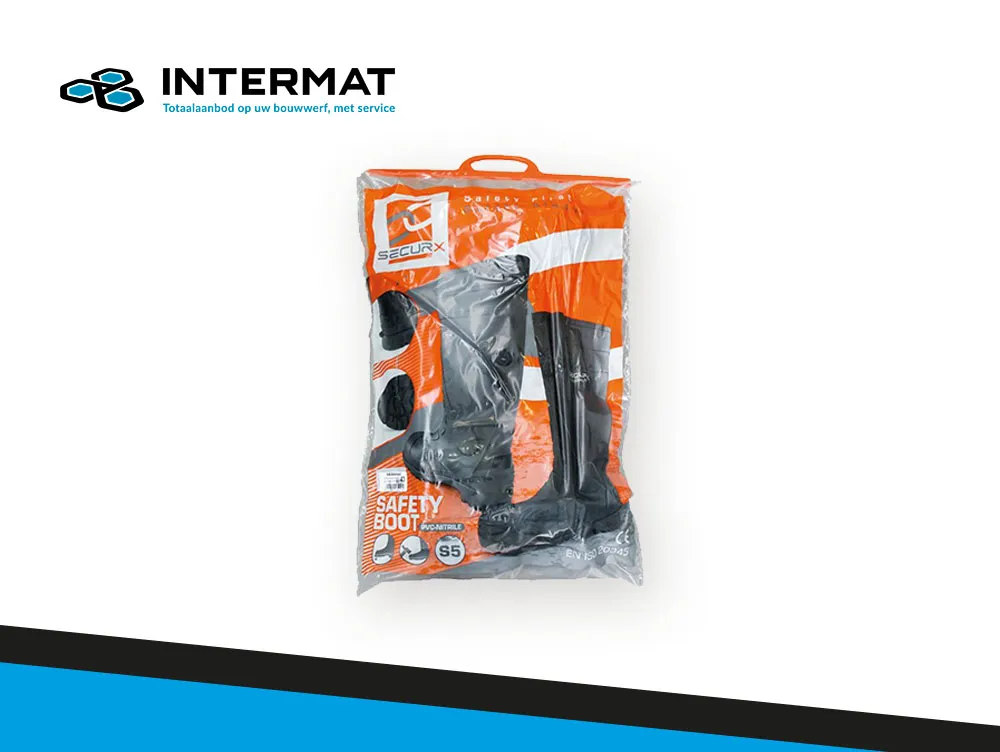 VEILIGHEIDSLAARZEN: SAFETY BOOT  MAAT 47  SECURX