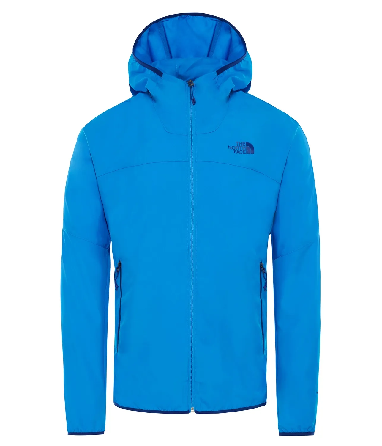 Vest The North Face Men Lightweight Wind Hoodie Bomber Blue