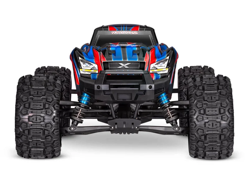 XMAXX 4WD 8S BELTED MONSTER TRUCK 1/7  BLAUW