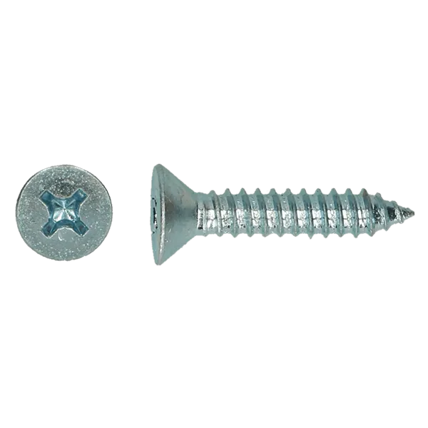 Zelftapper platkop Din 7982  5.5x 32 mm verzinkt   verpakking  200 stuks